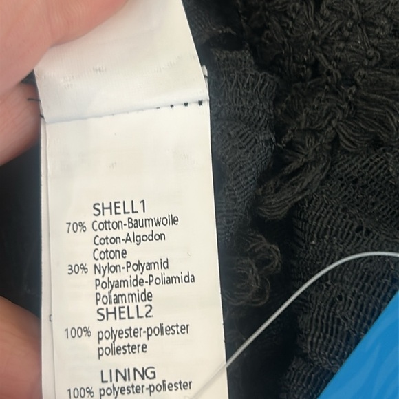 Cupshe Black Maxi Overlay Romper Lace Dress V-Neck Spaghetti Strap Size M - Picture 10 of 17